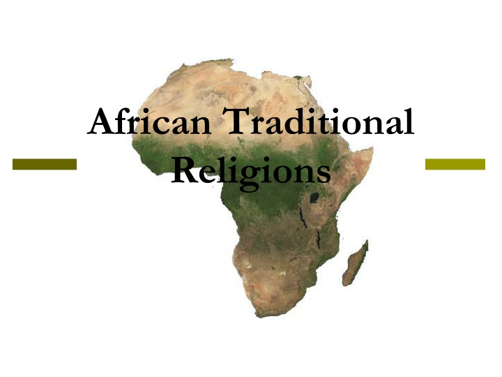 african traditional religions