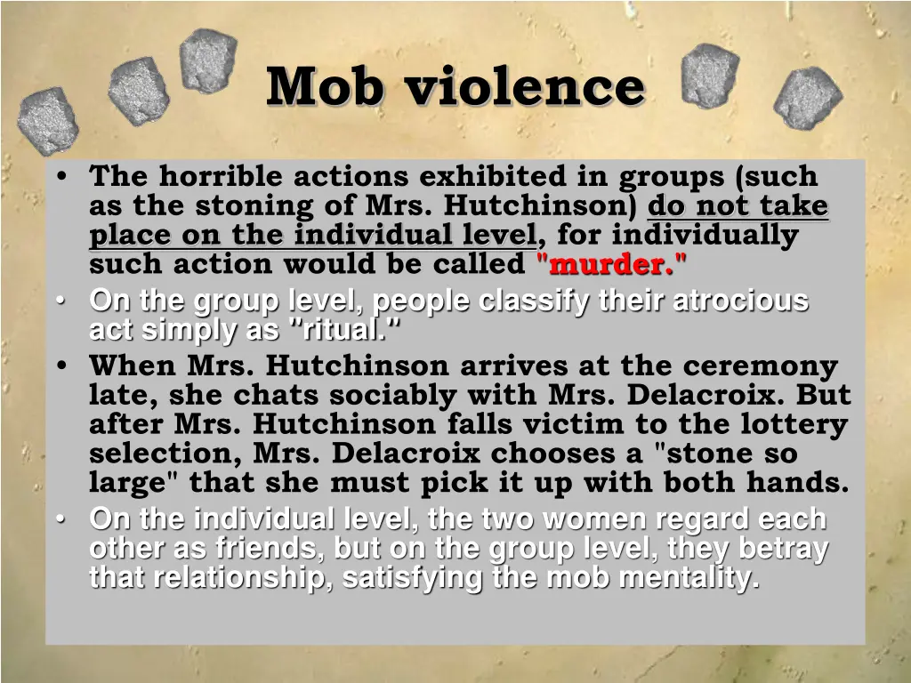 mob violence