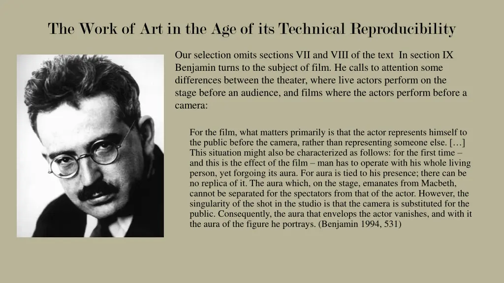 the work of art in the age of its technical 11