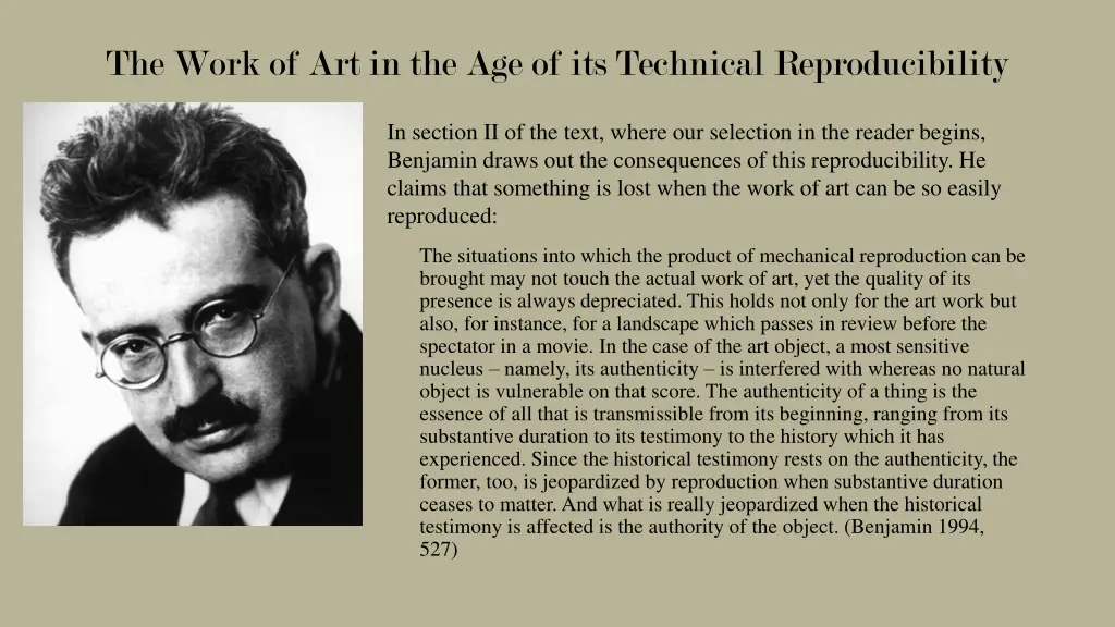 the work of art in the age of its technical 3