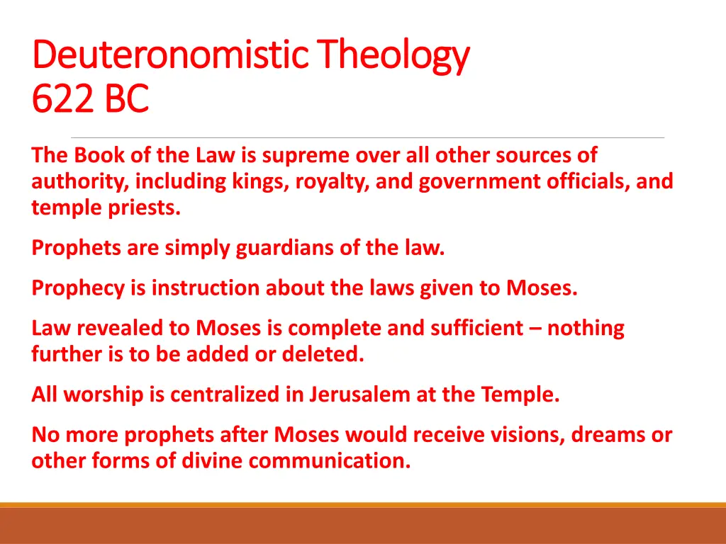 deuteronomistic deuteronomistictheology