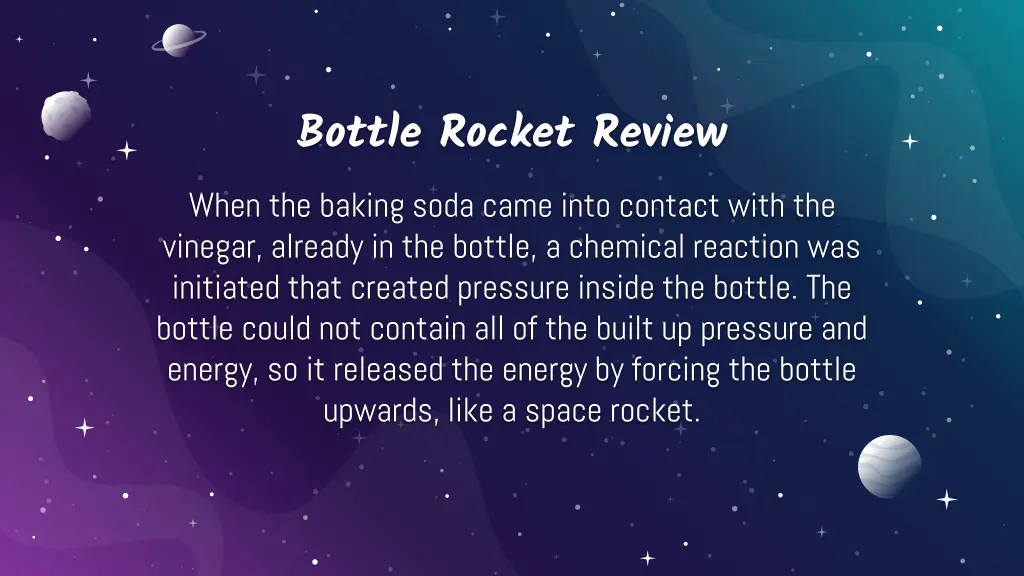 bottle rocket review when the baking soda came