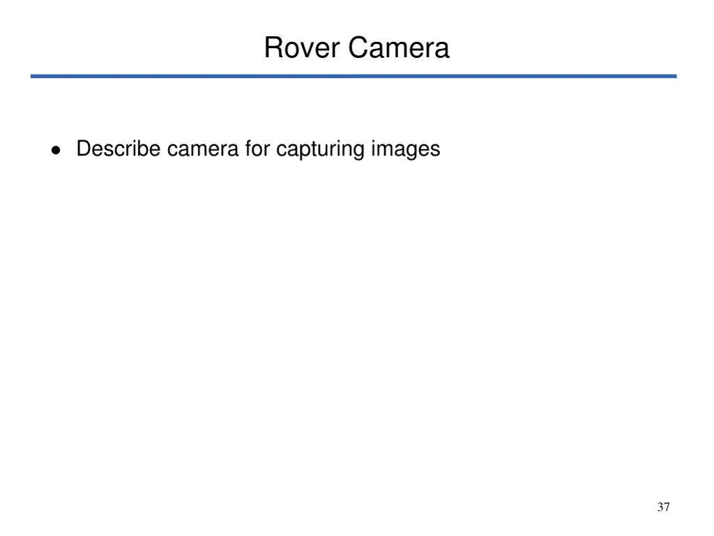 rover camera