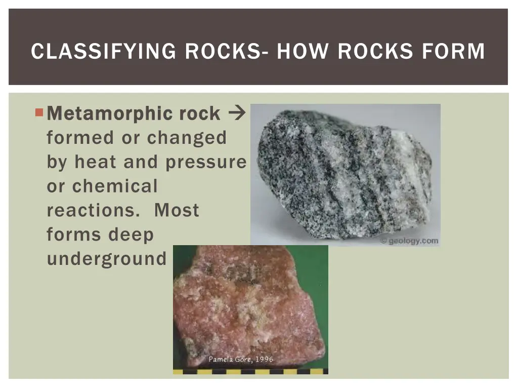 classifying rocks how rocks form 3