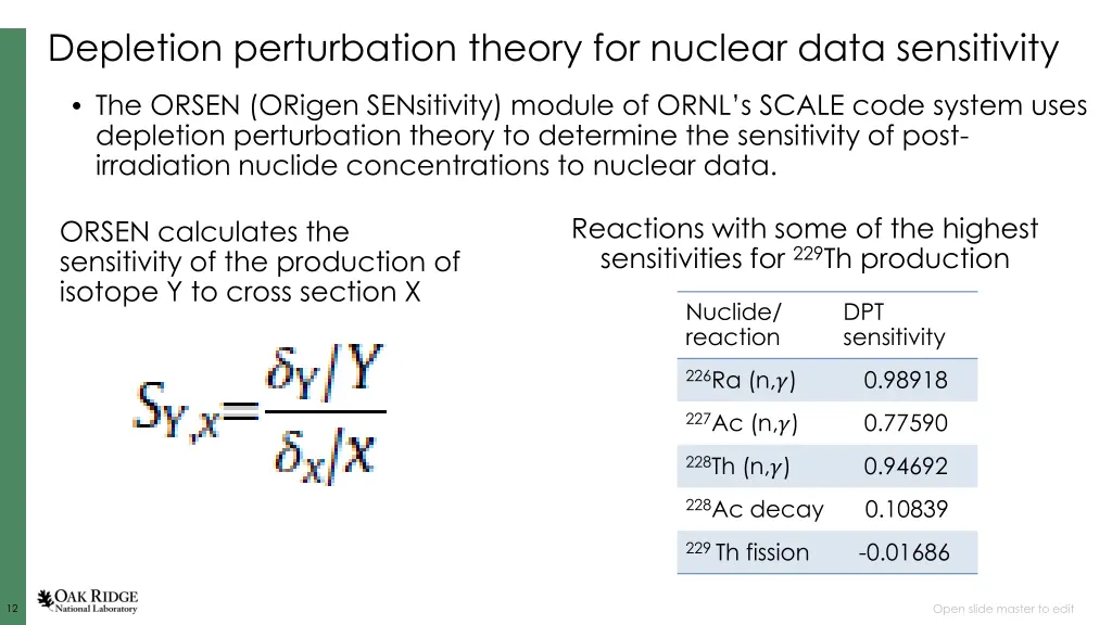 depletion perturbation theory for nuclear data