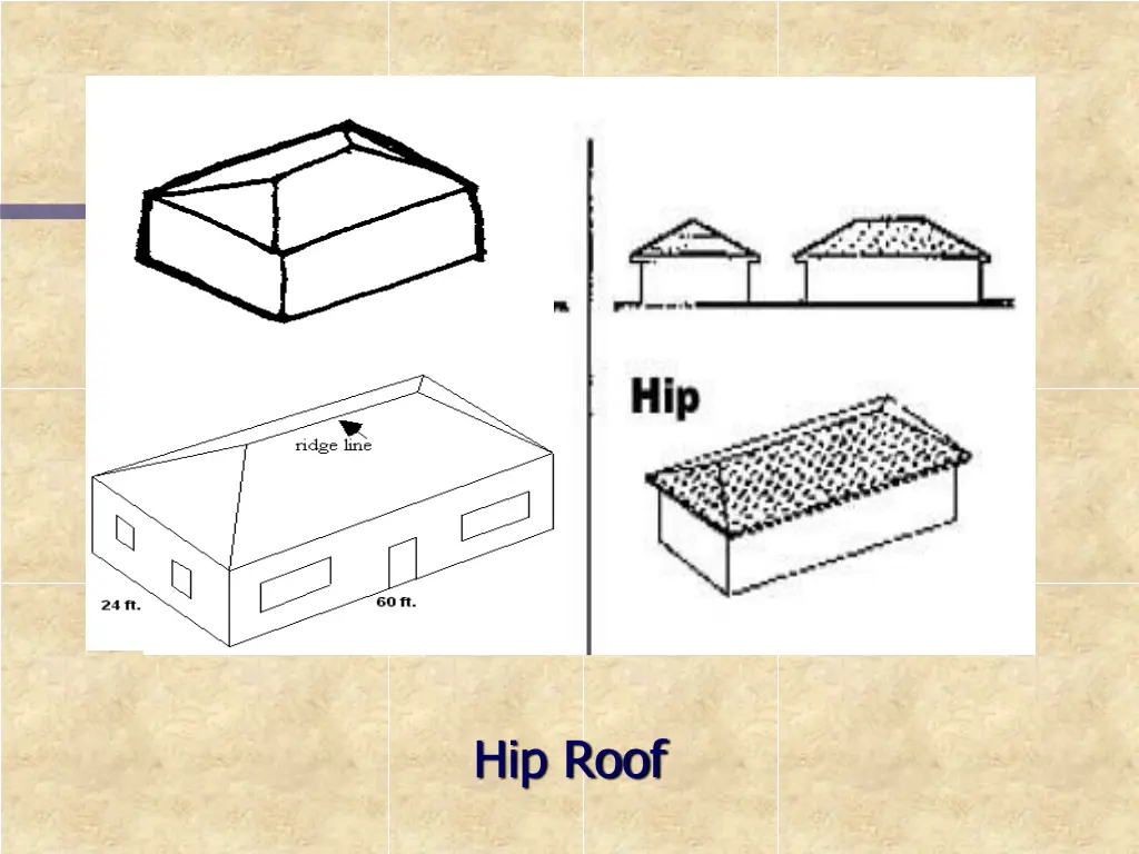 hip roof