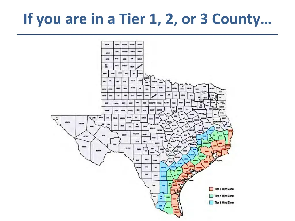 if you are in a tier 1 2 or 3 county