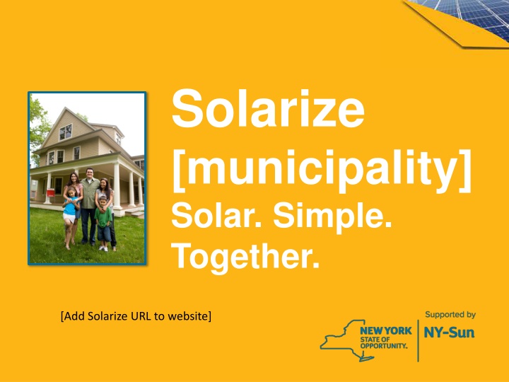 solarize municipality solar simple together