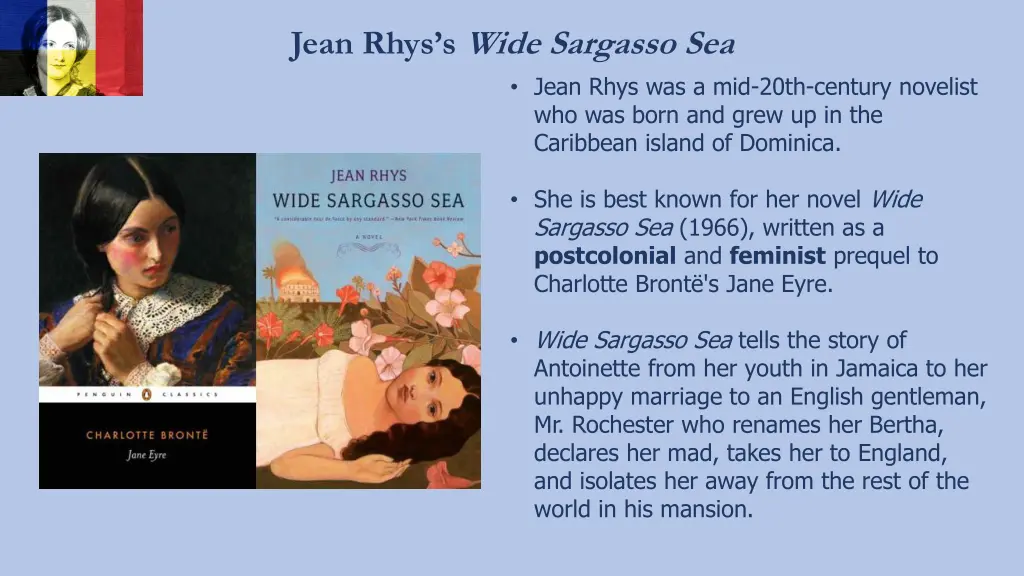 jean rhys s wide sargasso sea jean rhys