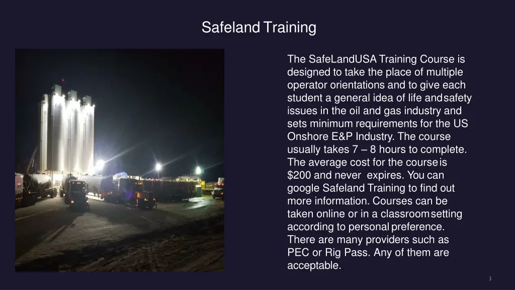 safelandtraining