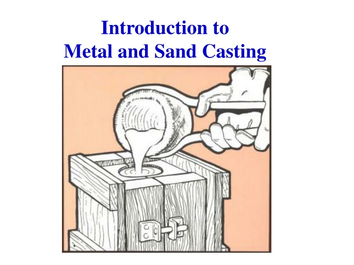 introduction to metal and sand casting