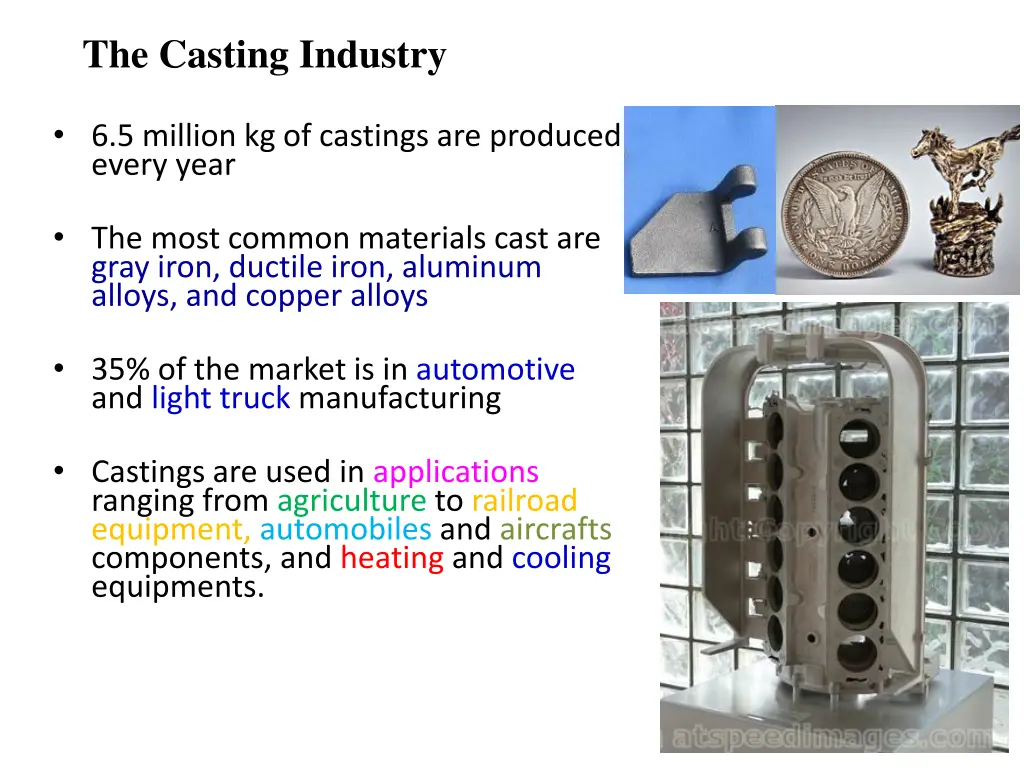 the casting industry