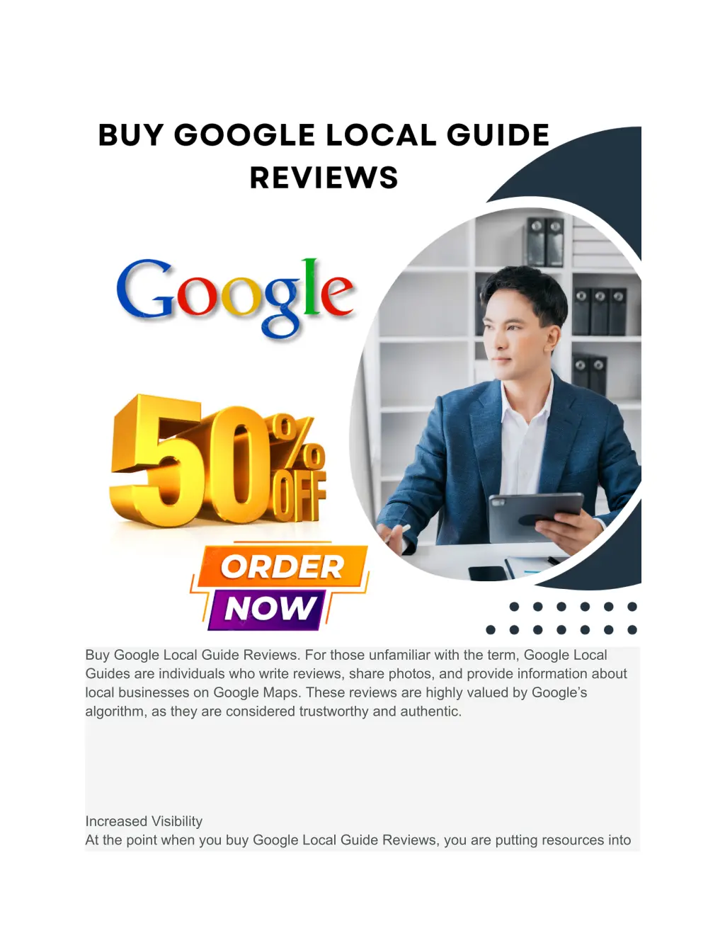 buy google local guide reviews for those