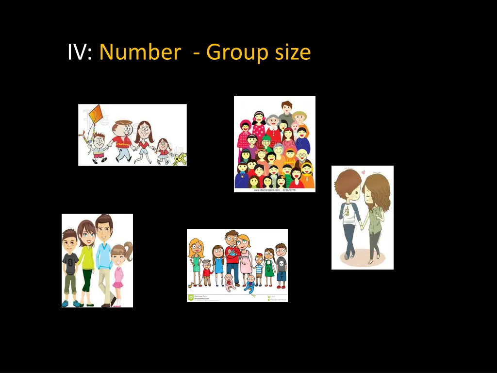 iv number group size