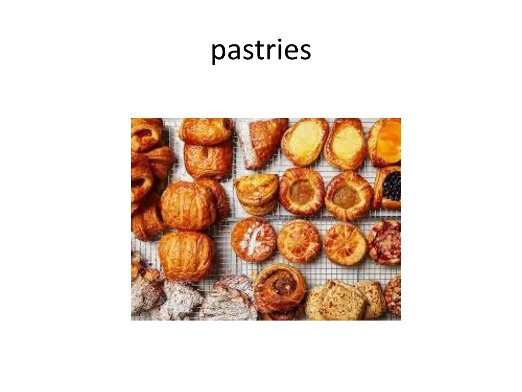 pastries