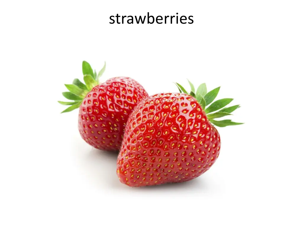 strawberries