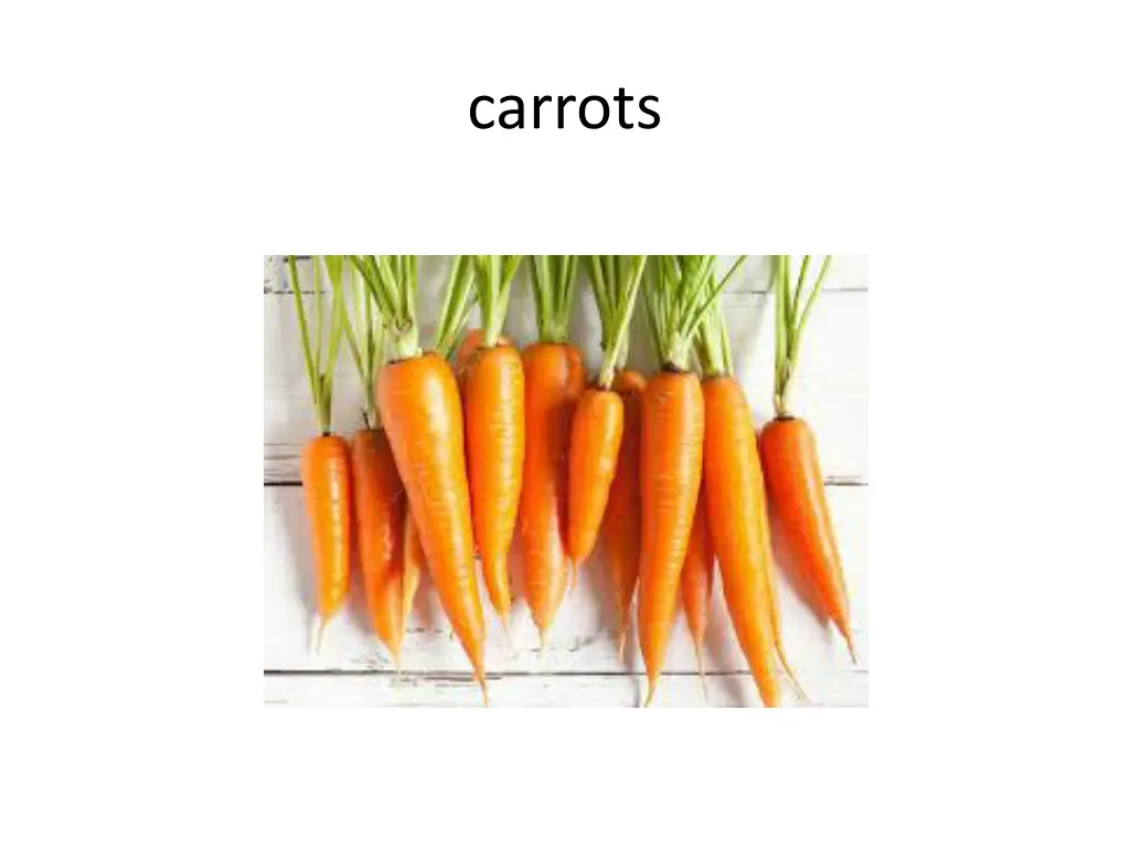 carrots