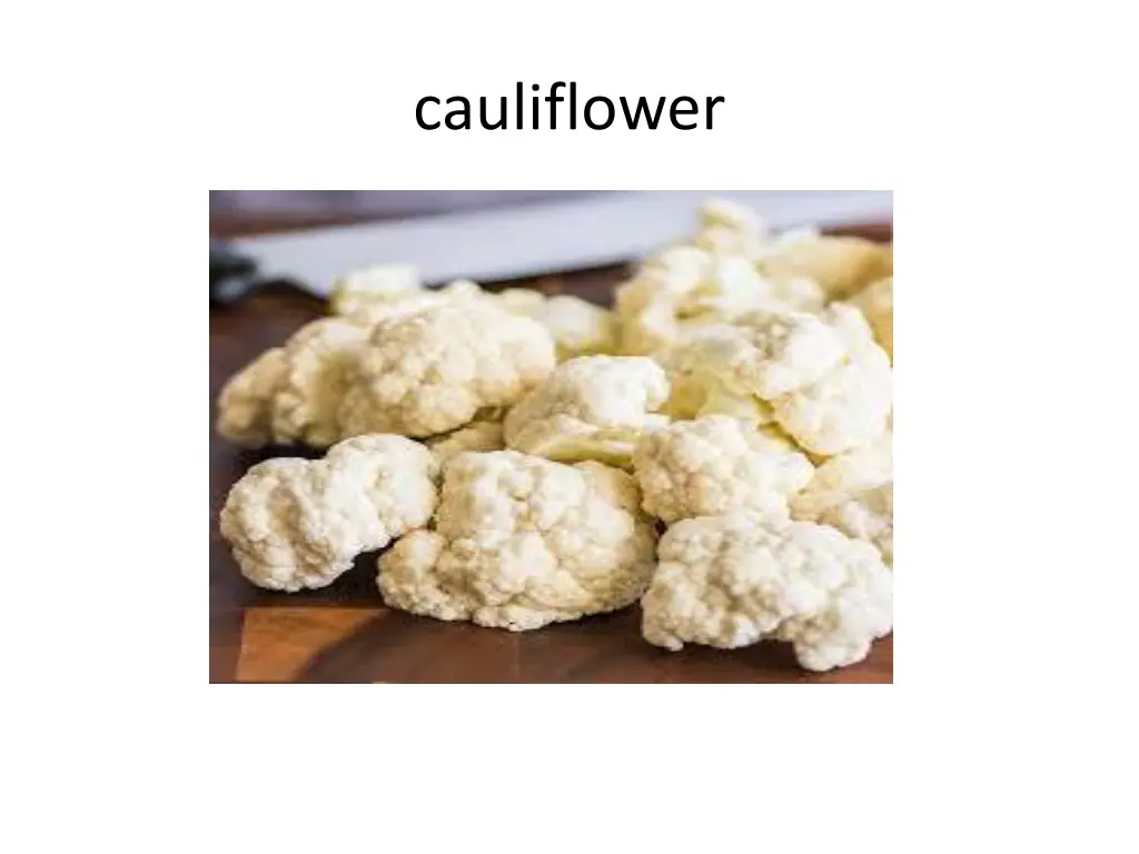 cauliflower