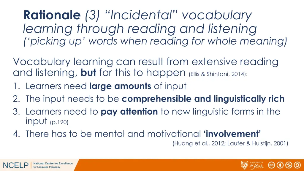 rationale 3 incidental vocabulary learning