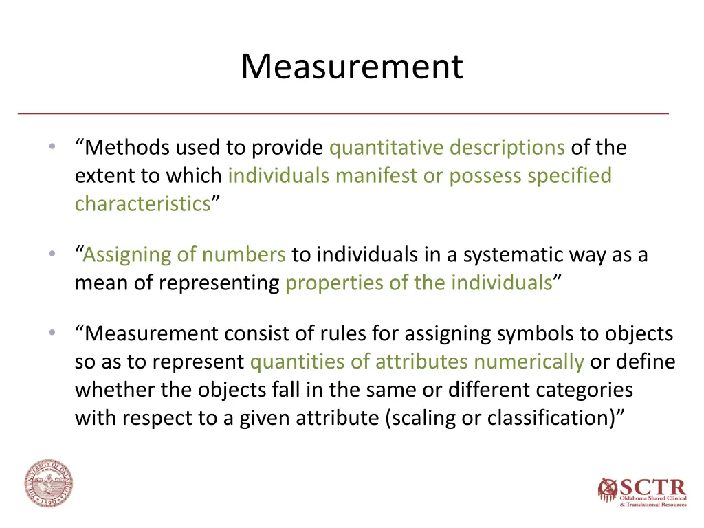 measurement