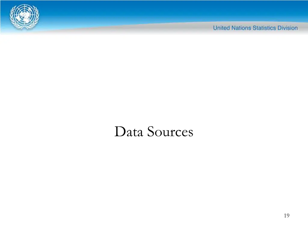 data sources