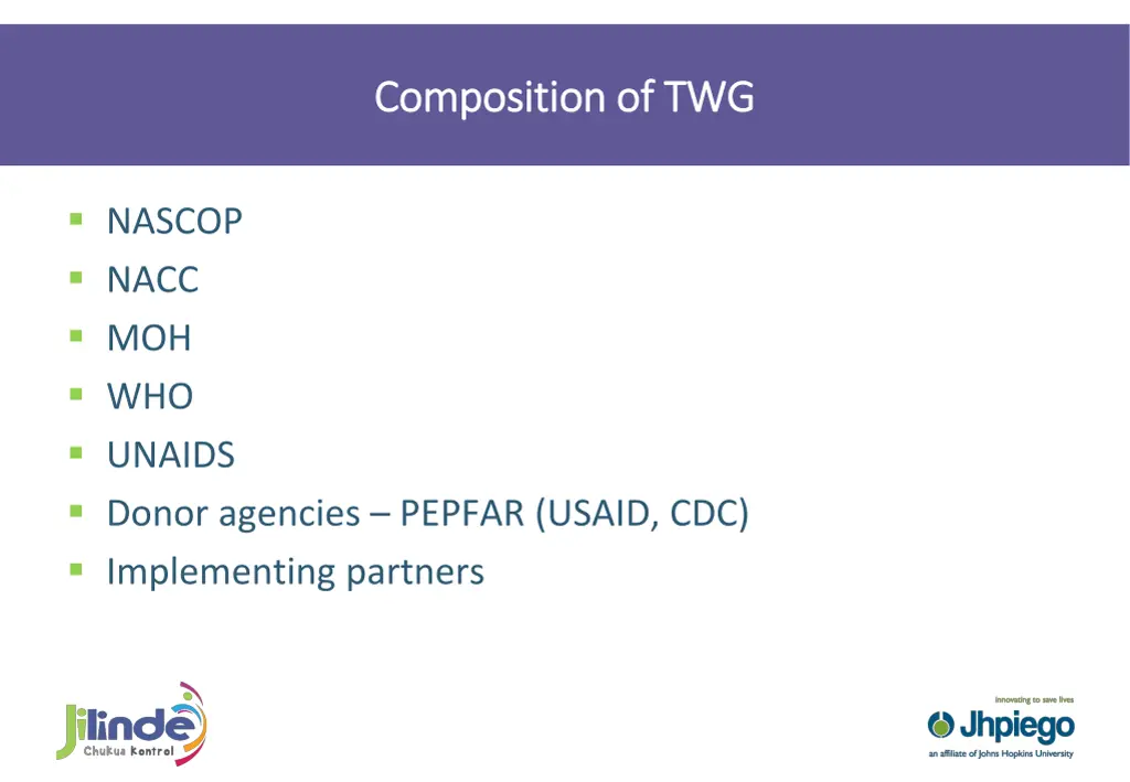 composition of twg composition of twg