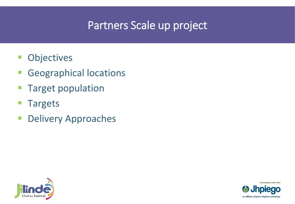 partners scale up project partners scale