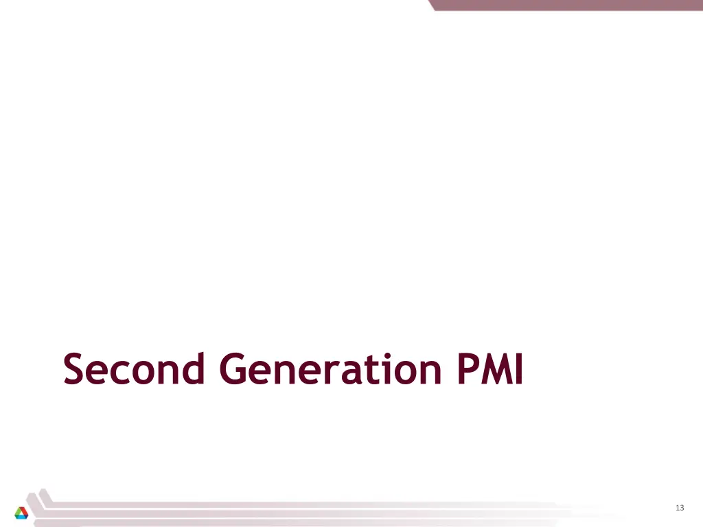 second generation pmi