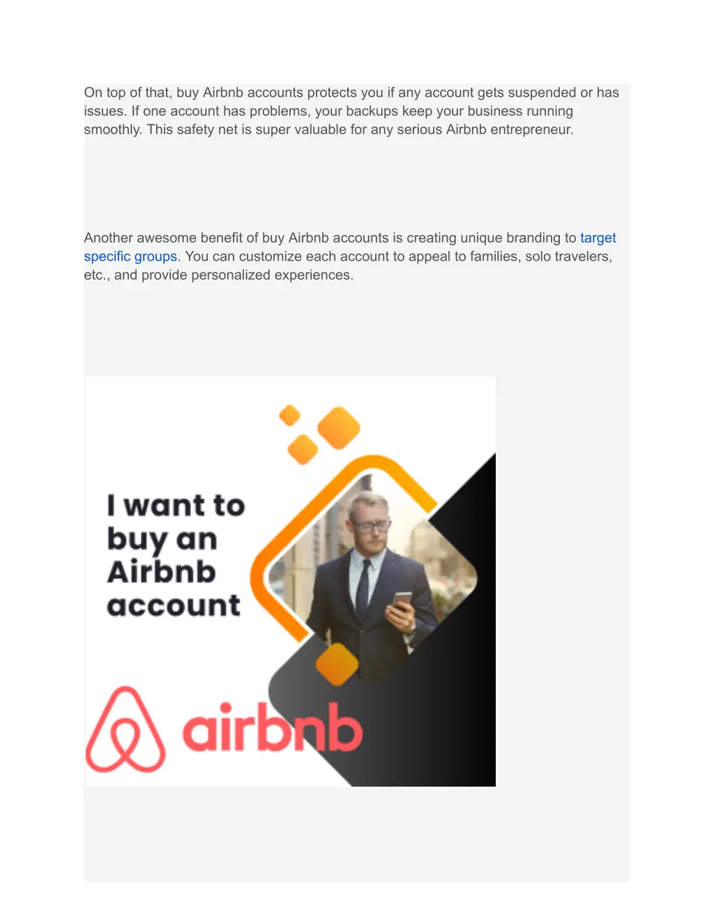 on top of that buy airbnb accounts protects