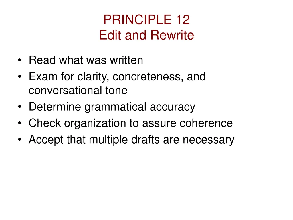 principle 12 edit and rewrite