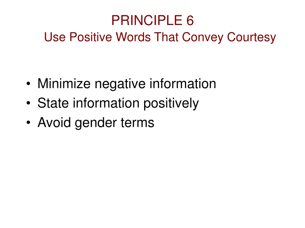 principle 6