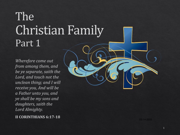 the christian family part 1