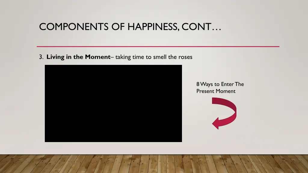 components of happiness cont 1