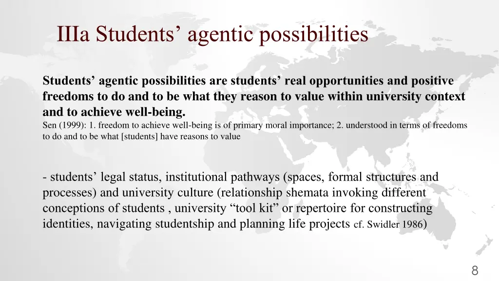 iiia students agentic possibilities