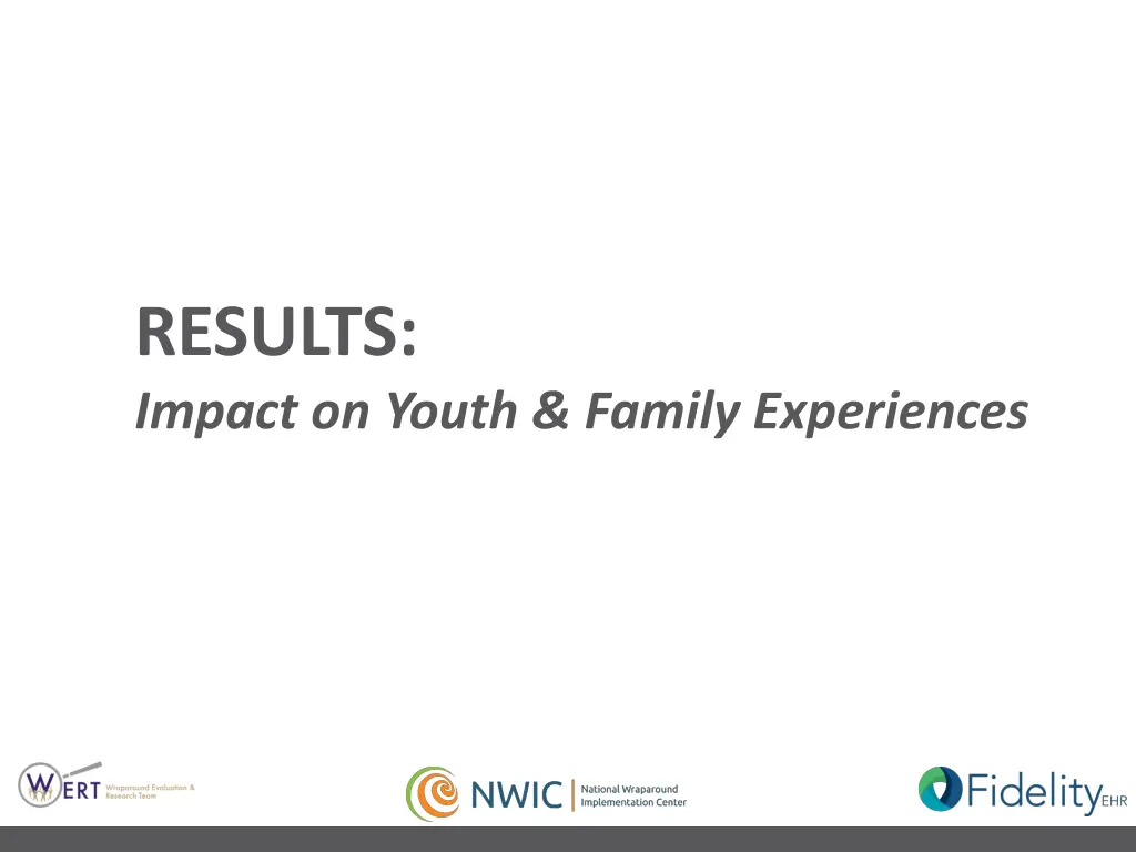 results impact on youth family experiences