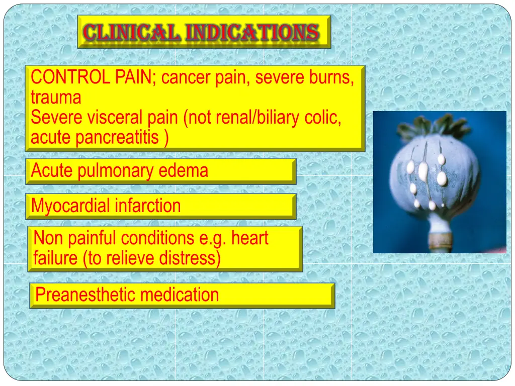 clinical indications clinical indications