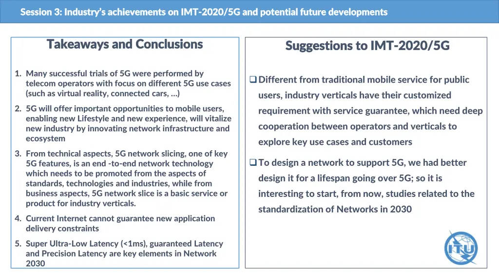 session 3 industry s achievements on imt session