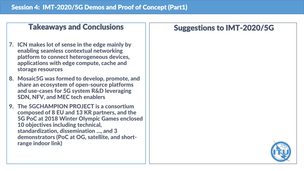 session 4 imt session 4 imt 2020 5g demos 1