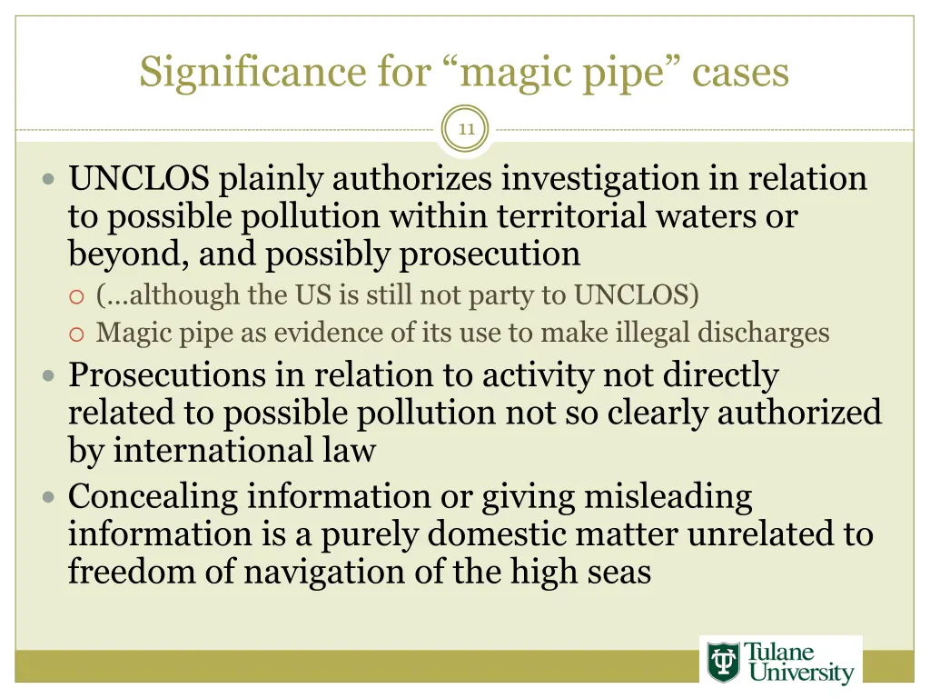 significance for magic pipe cases