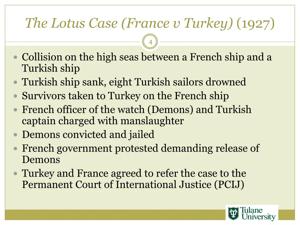 the lotus case france v turkey 1927