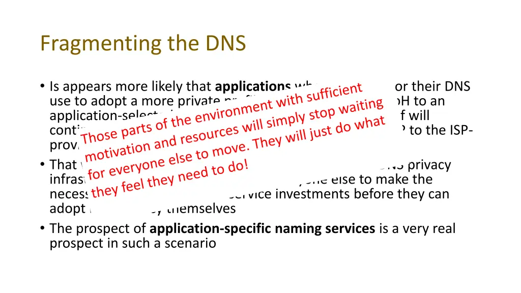 fragmenting the dns 1