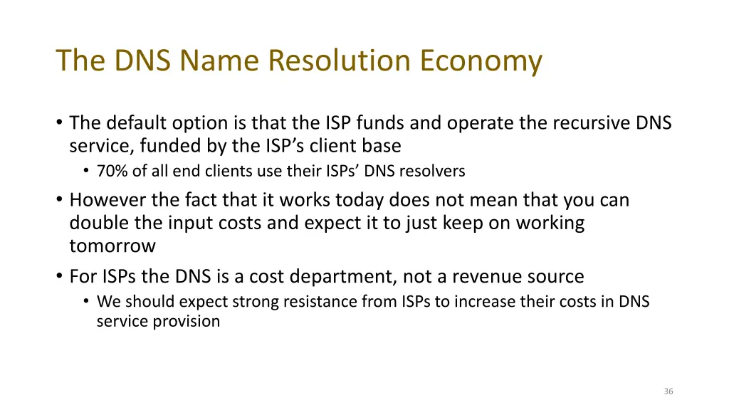 the dns name resolution economy 1