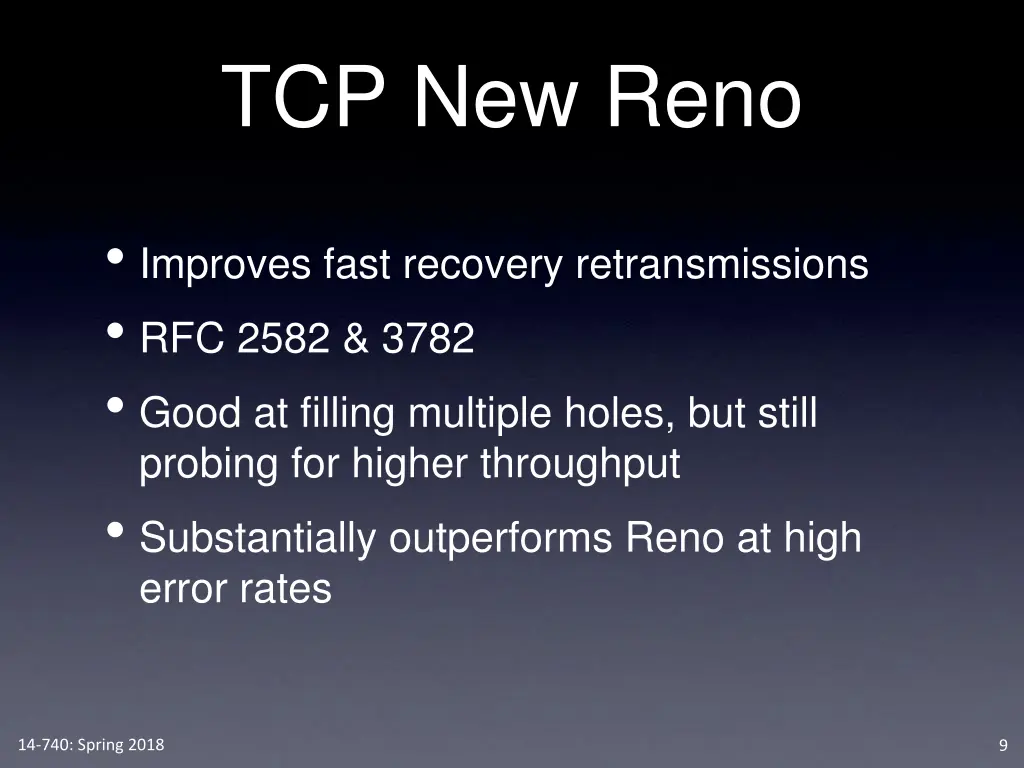 tcp new reno