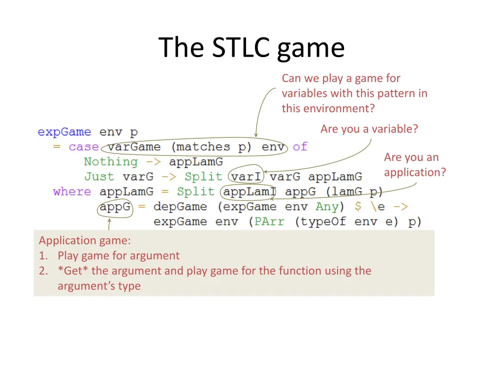 the stlc game