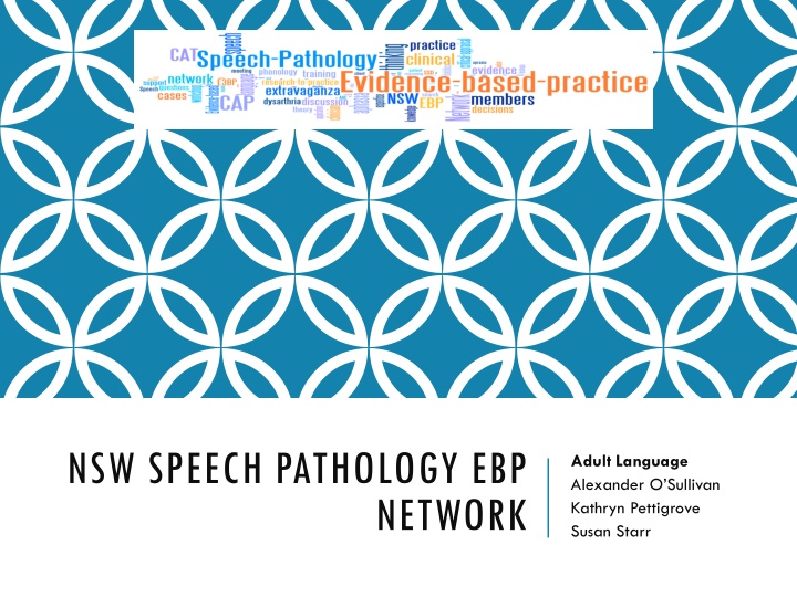 nsw speech pathology ebp