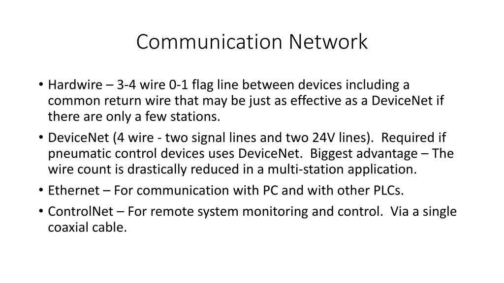 communication network