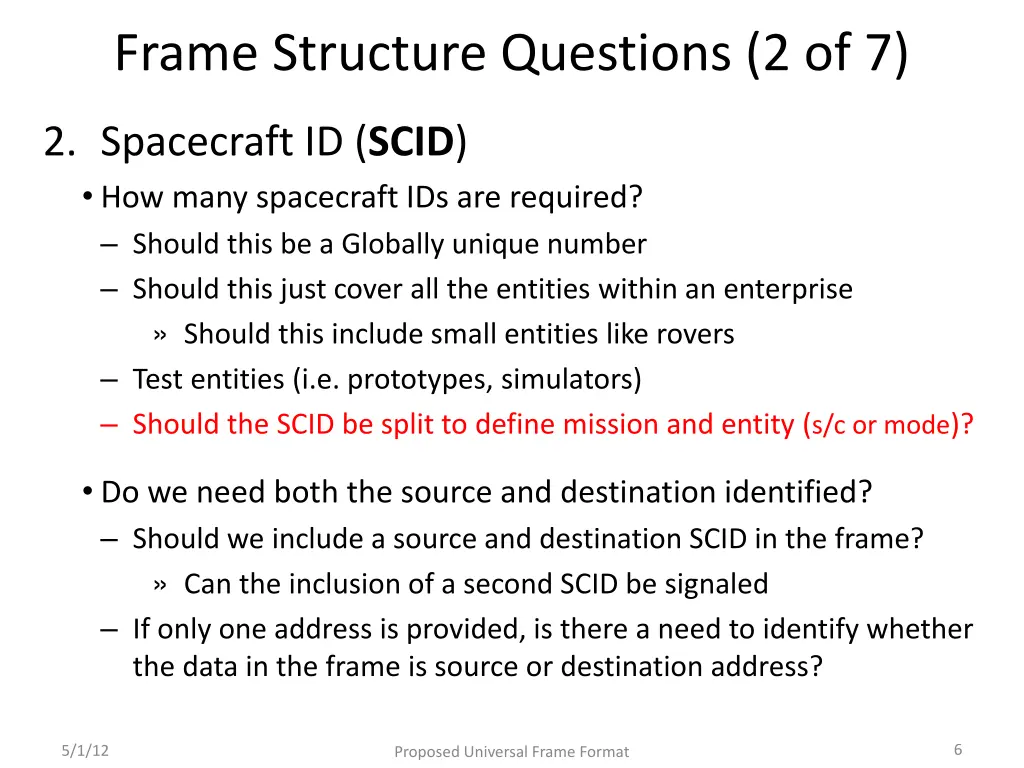 frame structure questions 2 of 7