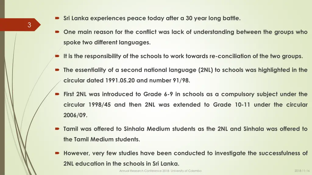 sri lanka experiences peace today after a 30 year