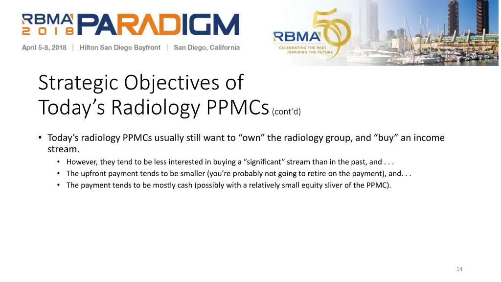 strategic objectives of today s radiology ppmcs 1