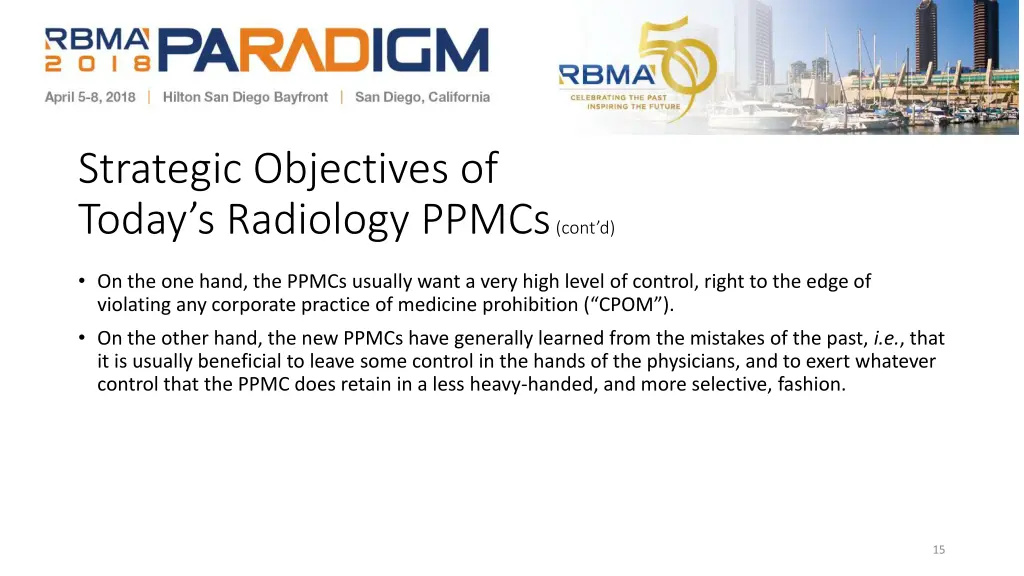 strategic objectives of today s radiology ppmcs 2